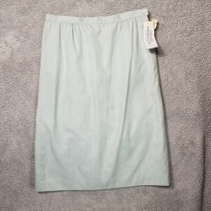 Womens Country Sophisticates by‎ Pendleton Rayon Blue Skirt Size 16W